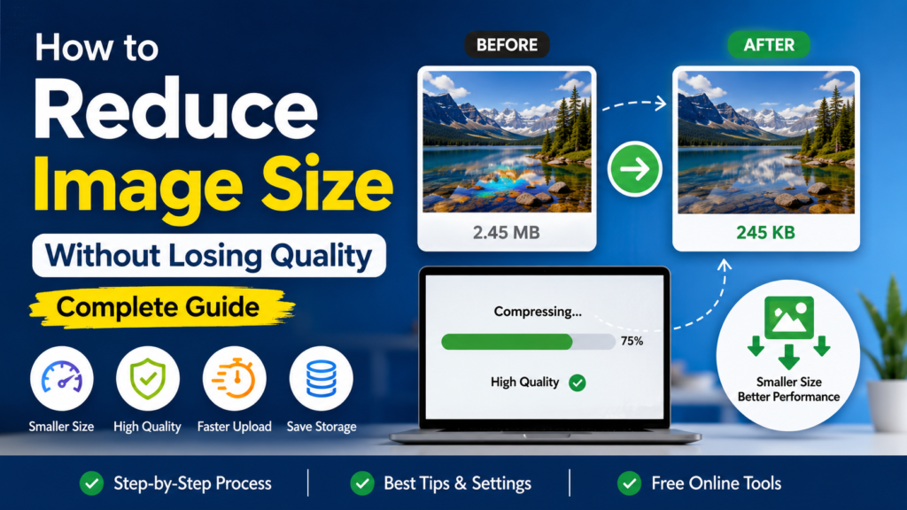 How to Reduce Image Size Without Losing Quality – Complete Guide