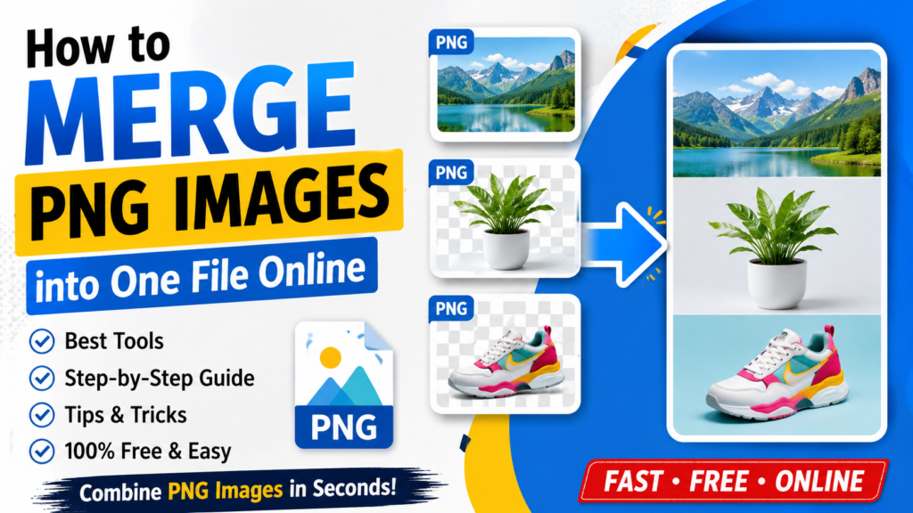 How to Merge PNG Images into One File Online? Best Tools and Tricks